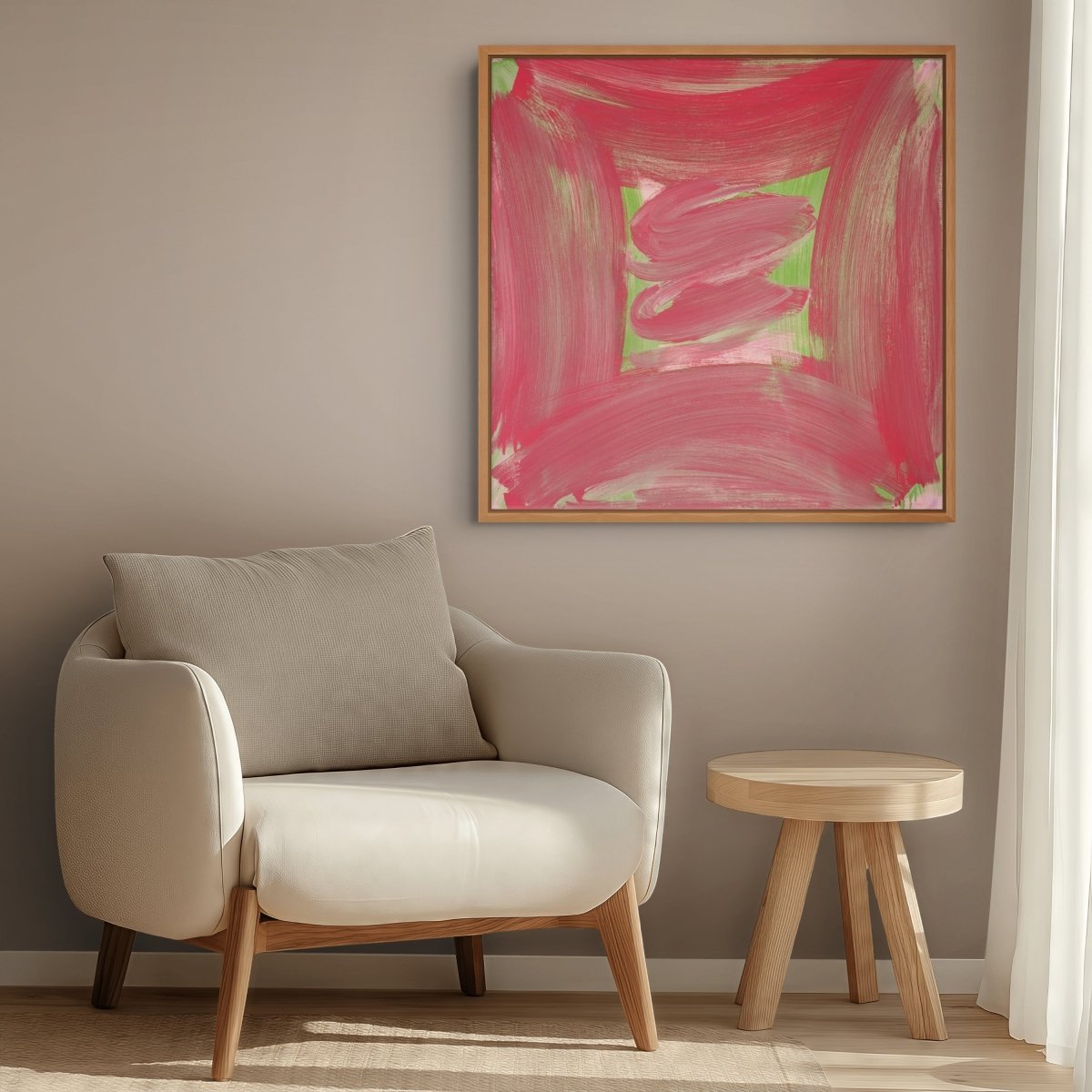 Amaryllis - by Anne Russinof - Abstract Painting - Ideelart