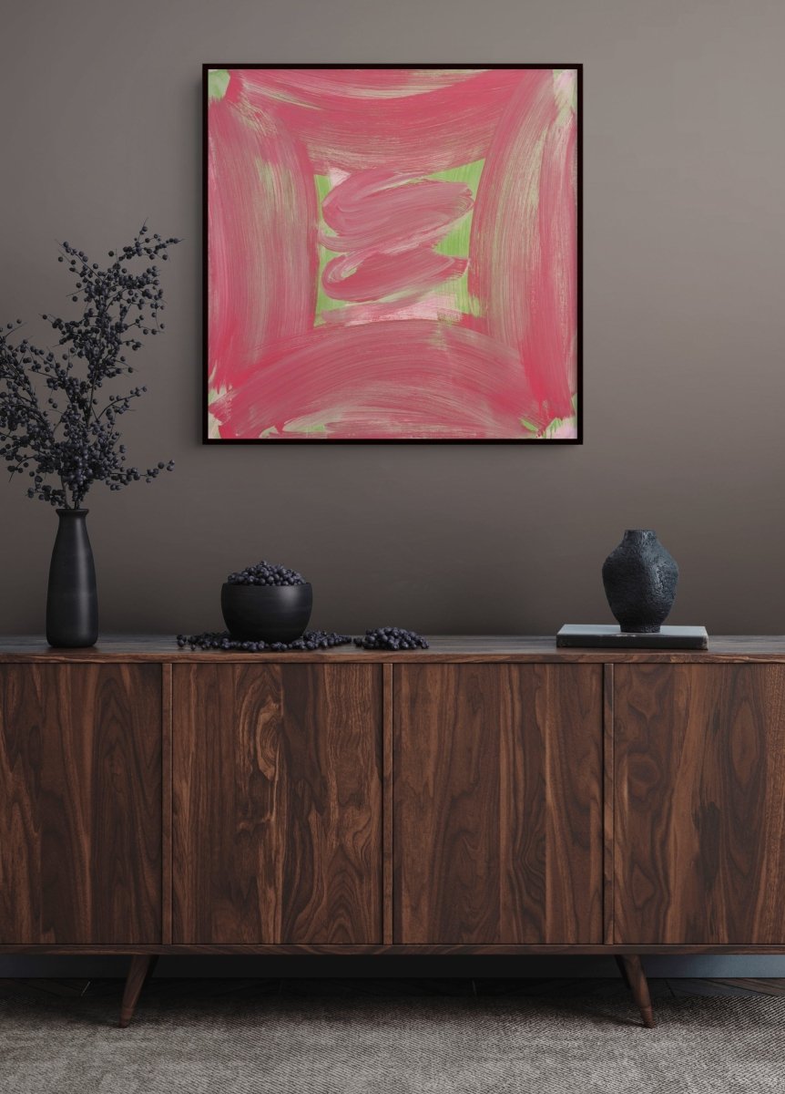 Amaryllis - by Anne Russinof - Abstract Painting - Ideelart