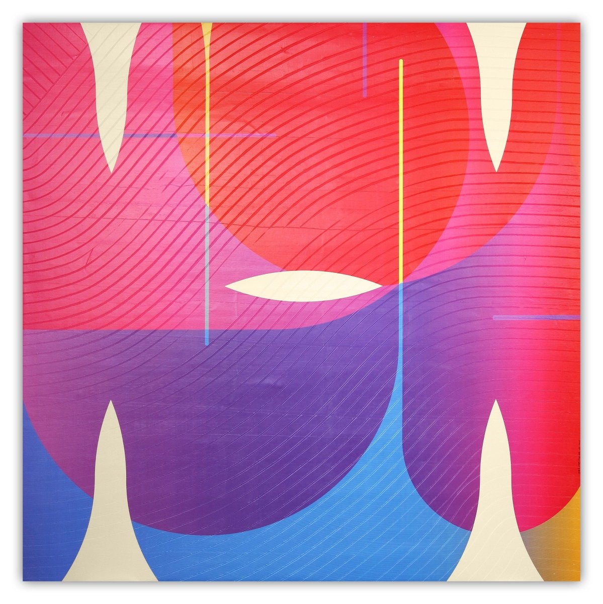 Améthyste Flamme de soufre Fuchsia Graines de ? - by Jerome Tham Vo My - Abstract Mixed Media - Ideelart