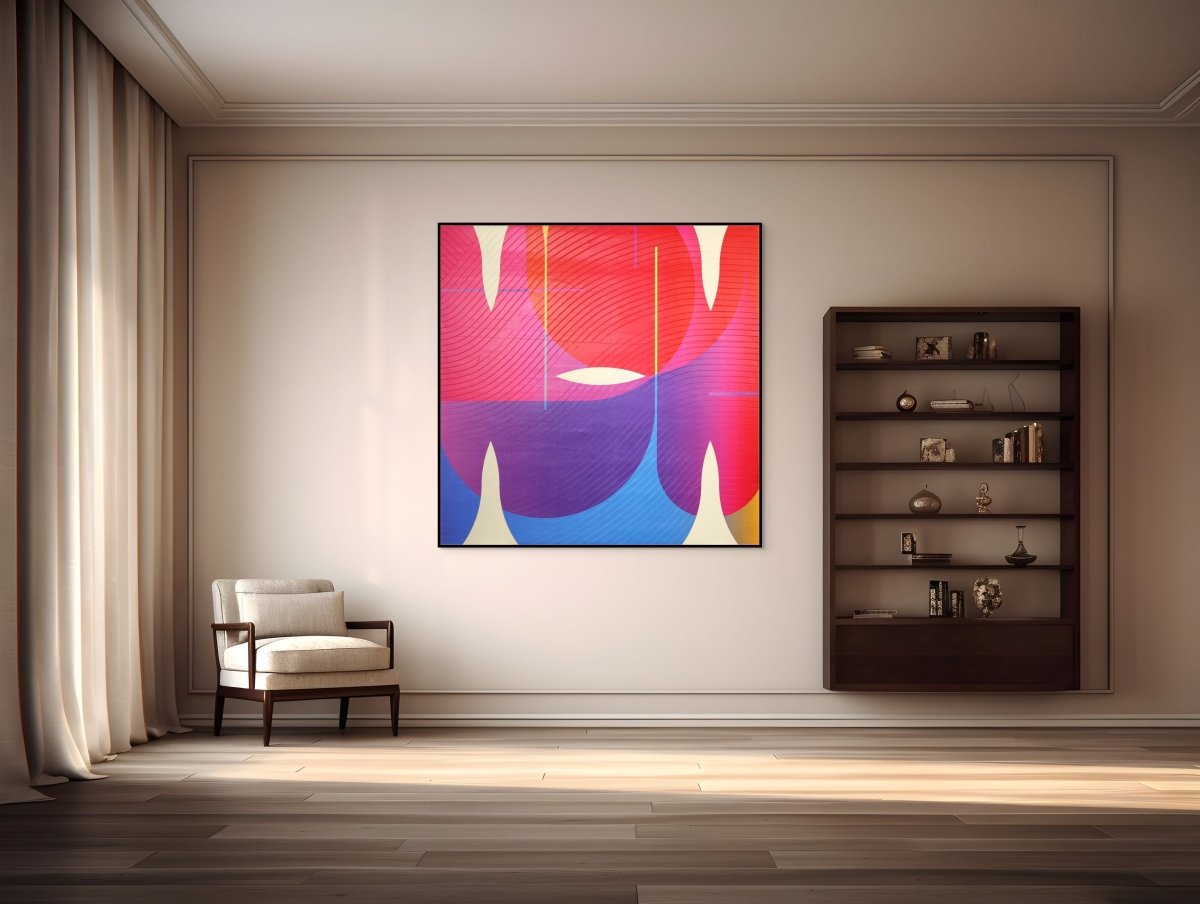 Améthyste Flamme de soufre Fuchsia Graines de ? - by Jerome Tham Vo My - Abstract Mixed Media - Ideelart