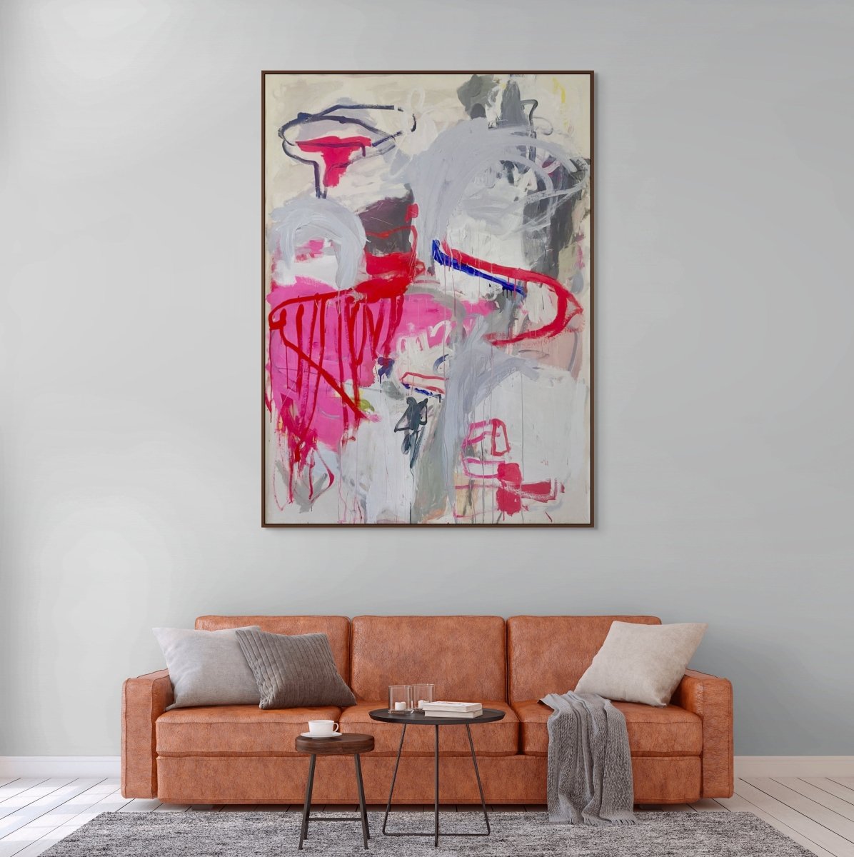 Arbeidsglaede - by Macha Poynder - Abstract Painting - Ideelart