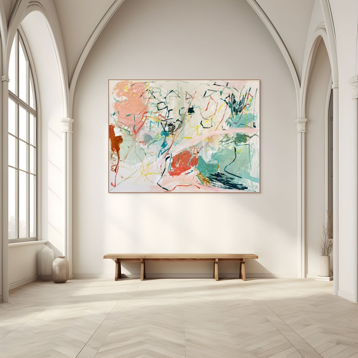 Atlas - by Macha Poynder - Abstract Painting - Ideelart