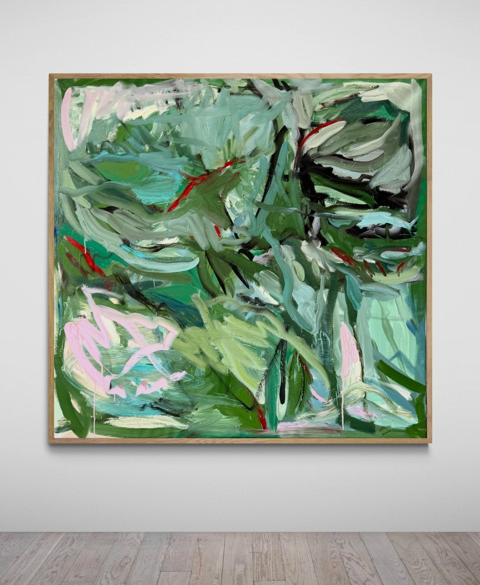 Bodies and Gardens IX - by Petra Schott - Abstract Painting - Ideelart