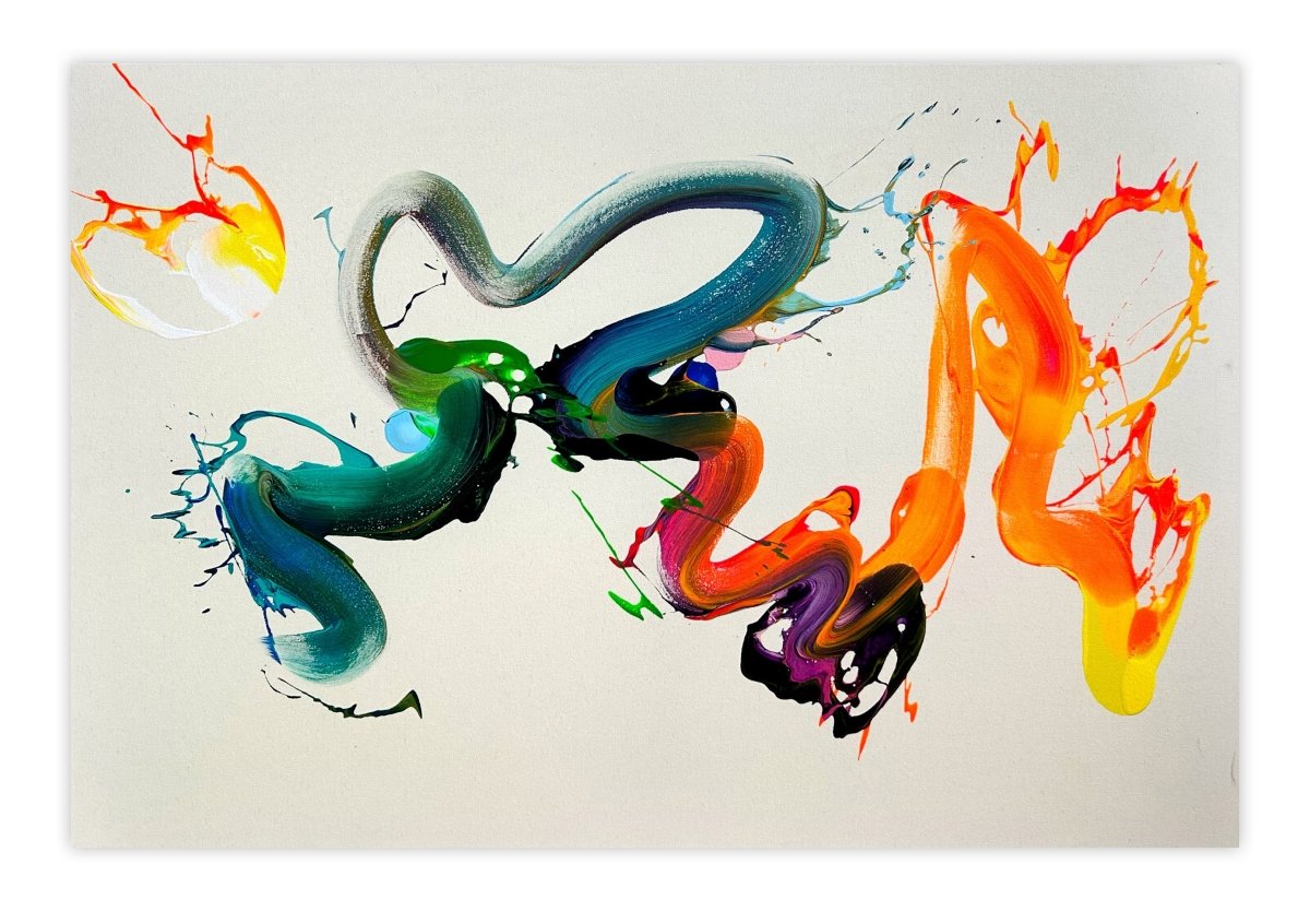 But why not - by Nikolaos Schizas - Abstract Painting - Ideelart