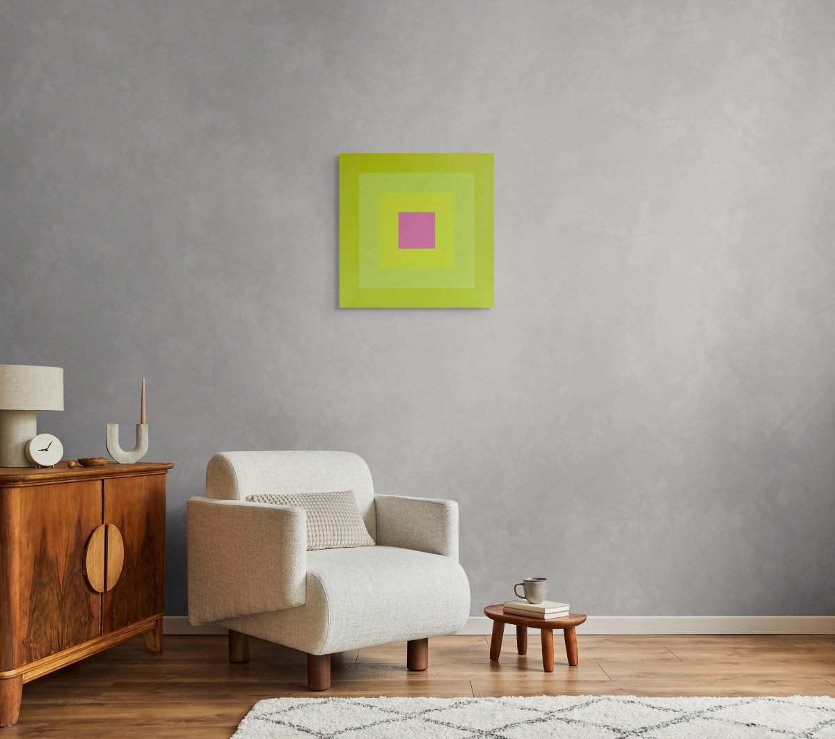 Colour Orb 16 - by Brent Hallard - Abstract Painting - Ideelart