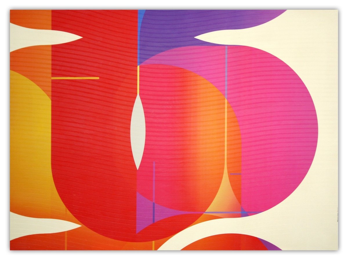 Coq de roche Evêque Coquelicot Doux comme un Agneau - by Jerome Tham Vo My - Abstract Mixed Media - Ideelart