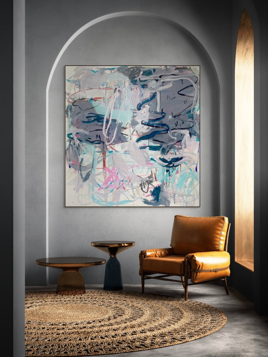 Day Twenty - by Macha Poynder - Abstract Painting - Ideelart