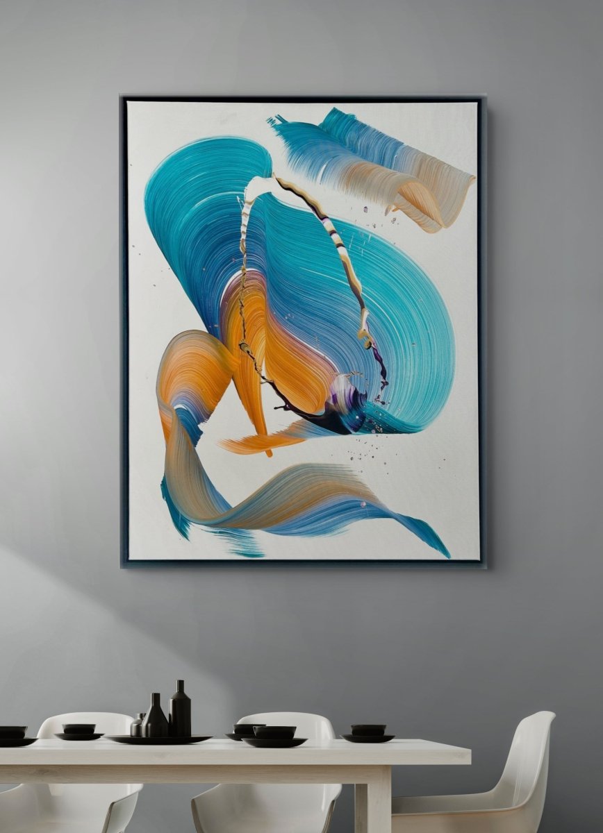 Delirium - by Nikolaos Schizas - Abstract Painting - Ideelart
