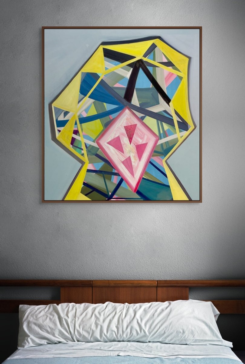 Diamond Core - by Ashlynn Browning - Abstract Painting - Ideelart
