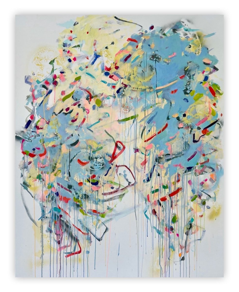 Duet (c) - by Gina Werfel - Abstract Painting - Ideelart