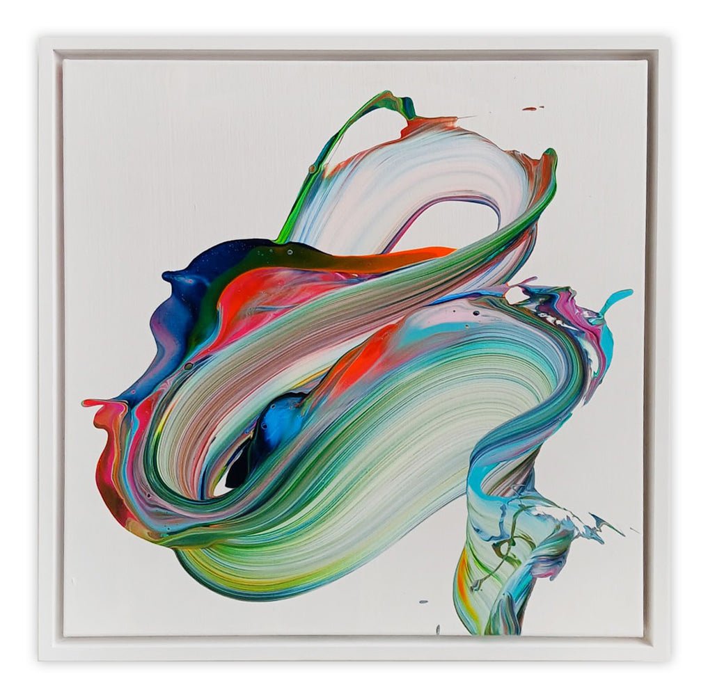 Echoes in the light - by Nikolaos Schizas - Abstract Painting - Ideelart