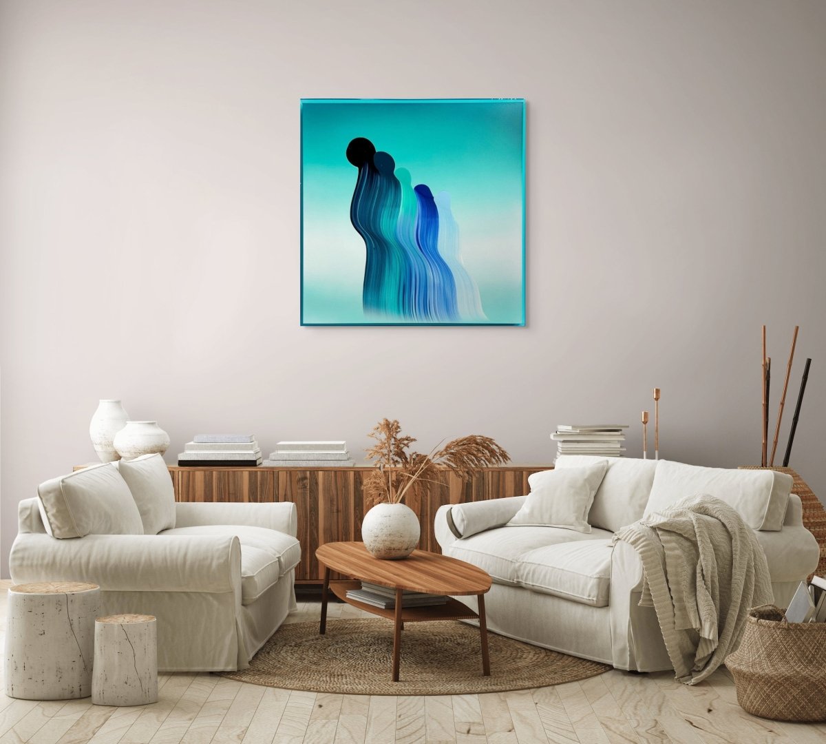 Emergence - by Nikolaos Schizas - Abstract Painting - Ideelart