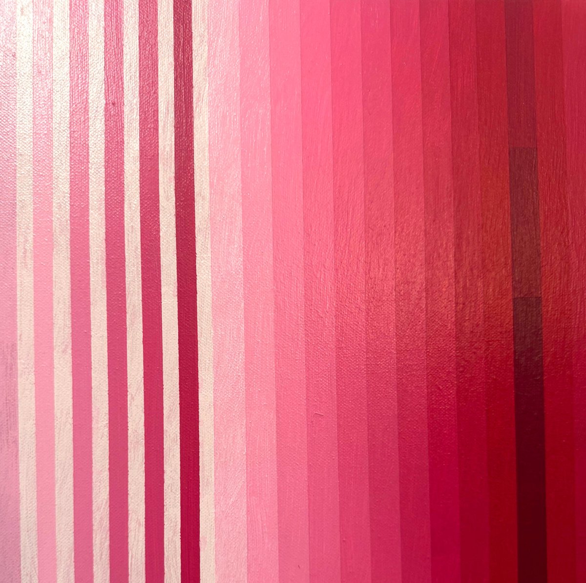 Extended Light (Rose Madder) - by Andy Harwood - Abstract Painting - Ideelart