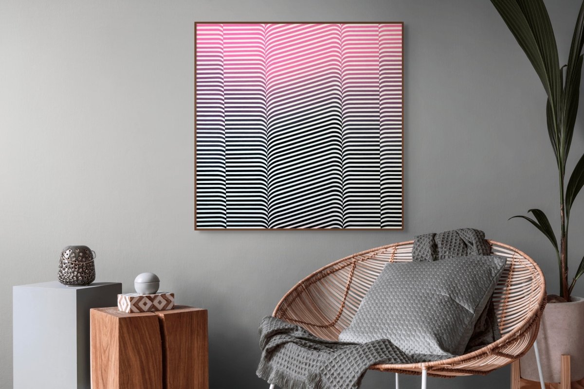 Folding - by Cristina Ghetti - Abstract Painting - Ideelart