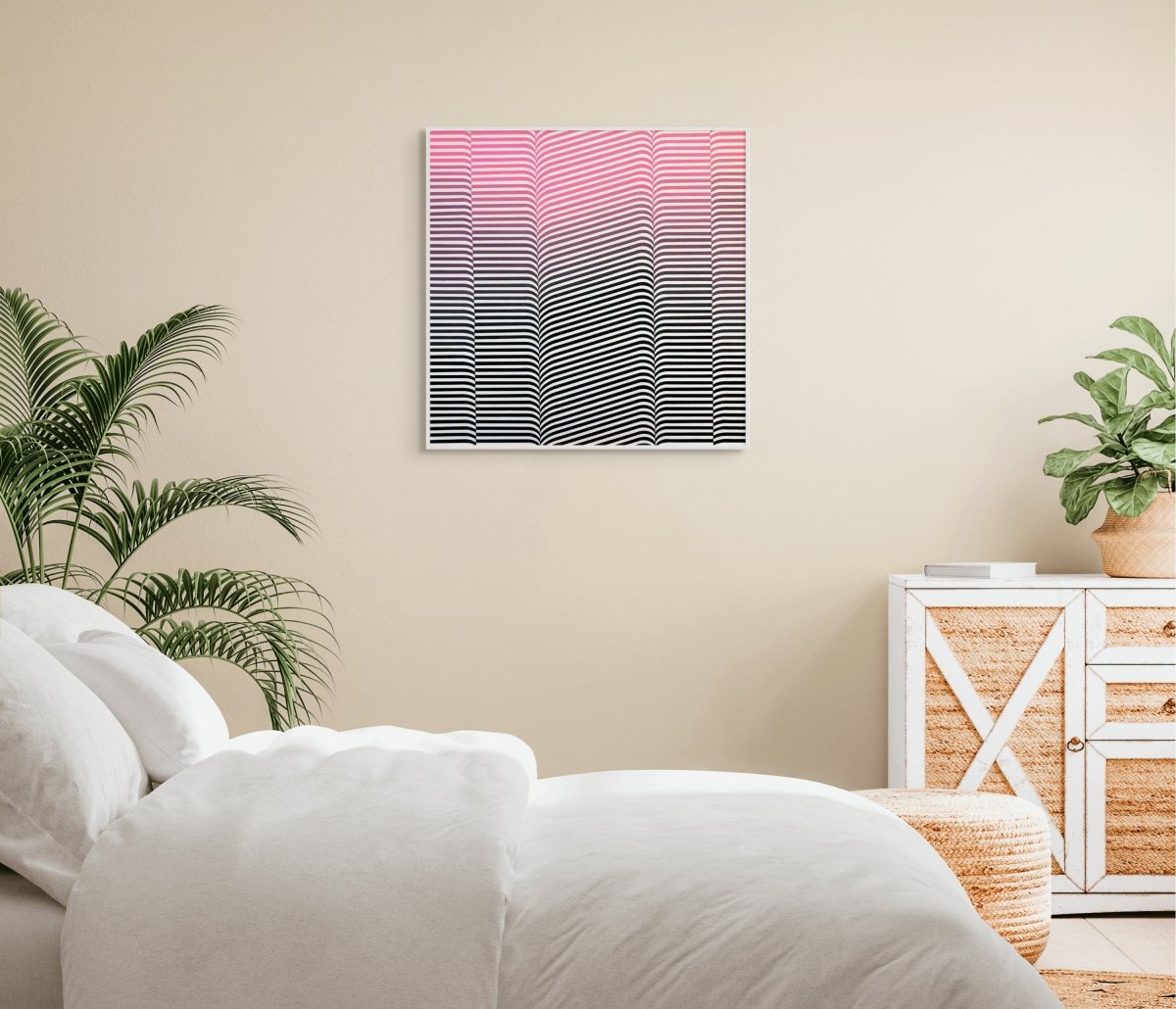 Folding - by Cristina Ghetti - Abstract Painting - Ideelart