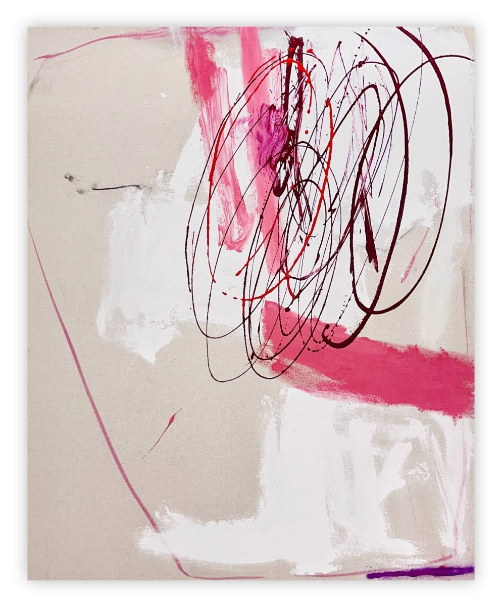 Ground control - by Manuela Karin Knaut - Abstract Painting - Ideelart