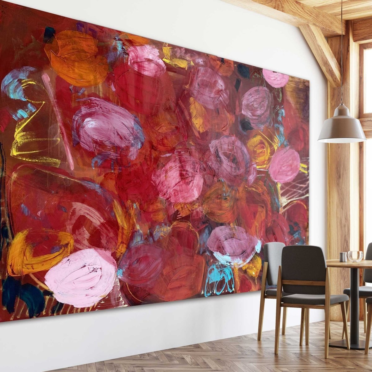 Helen's Paradise - by Paul Landauer - Abstract Painting - Ideelart