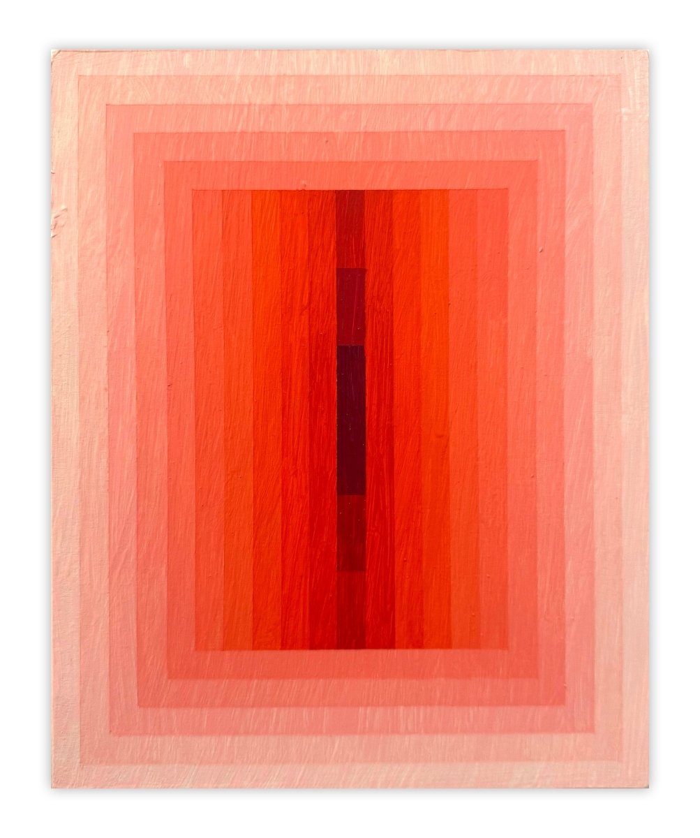 Light Consideration (Orange DPP) 2 - by Andy Harwood - Abstract Painting - Ideelart