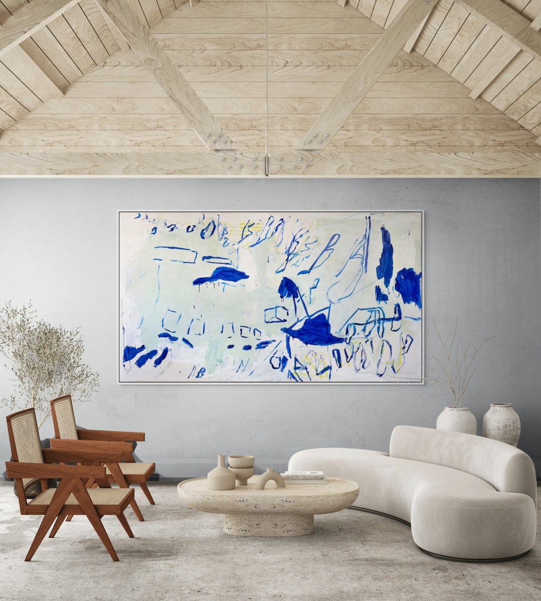 Lipstick - by Macha Poynder - Abstract Painting - Ideelart