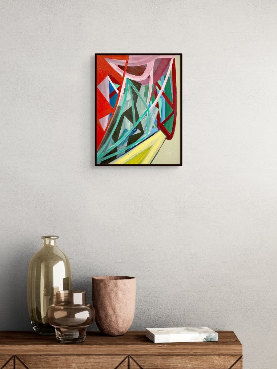 Luxuriate - by Ashlynn Browning - Abstract Painting - Ideelart