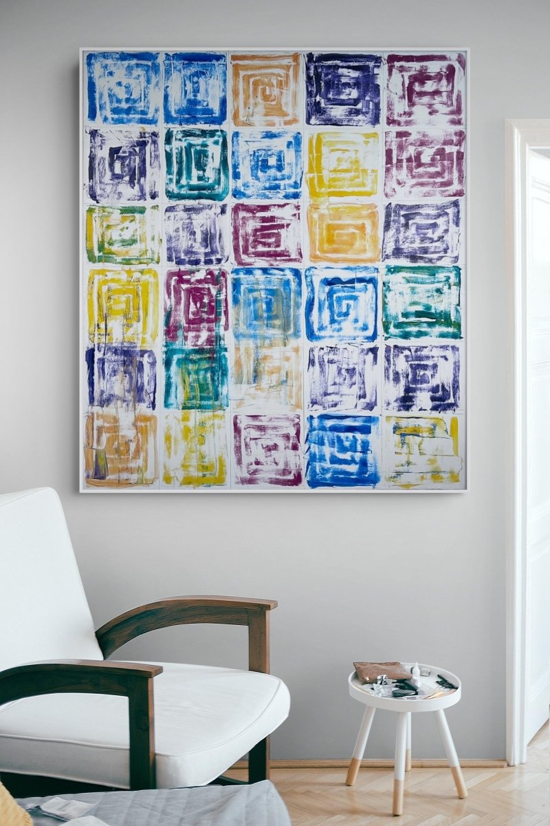 Memoir - by Dana Gordon - Abstract Painting - Ideelart