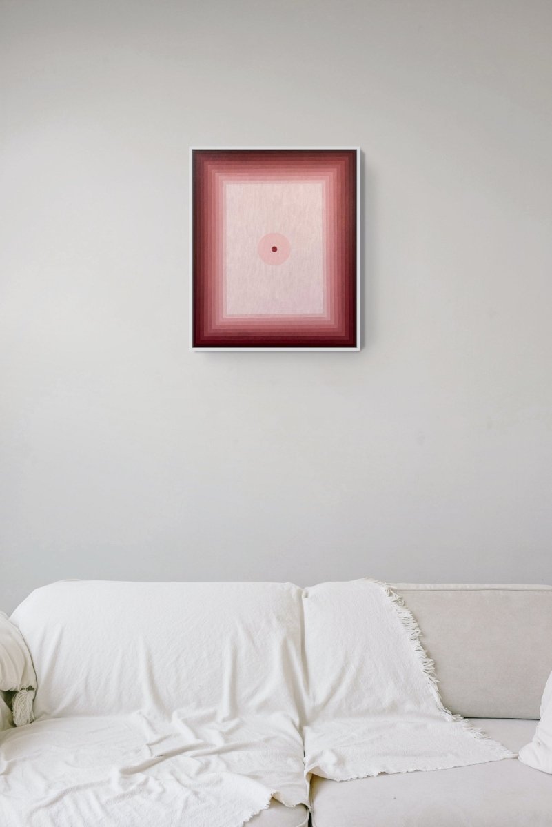 Mesmerism (Quinacridone Burnt Orange) - by Andy Harwood - Abstract Painting - Ideelart