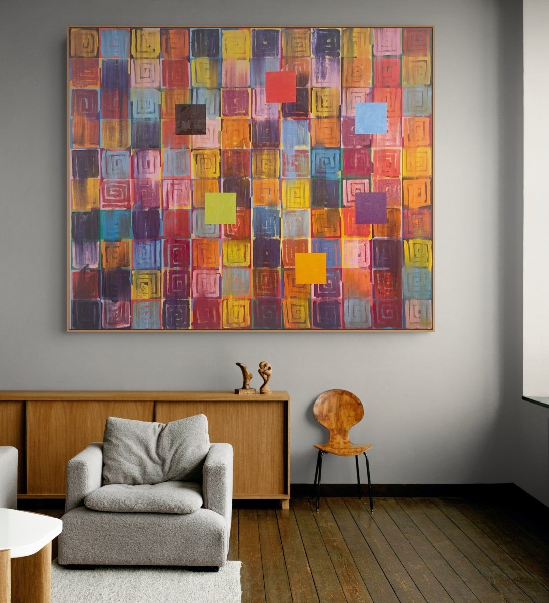 New Space - by Dana Gordon - Abstract Painting - Ideelart