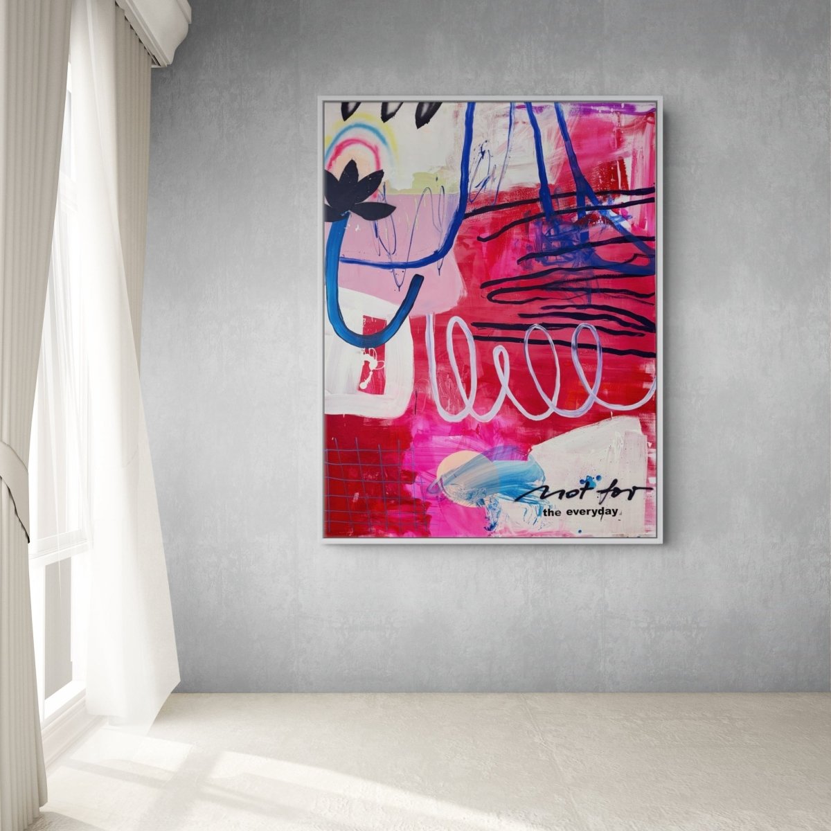 Not for the everyday - by Manuela Karin Knaut - Abstract Painting - Ideelart