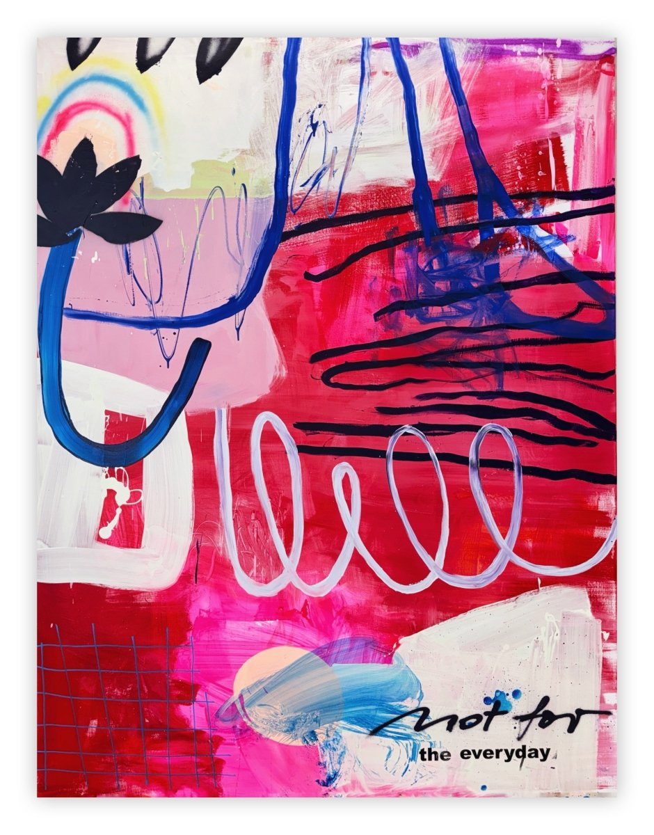 Not for the everyday - by Manuela Karin Knaut - Abstract Painting - Ideelart
