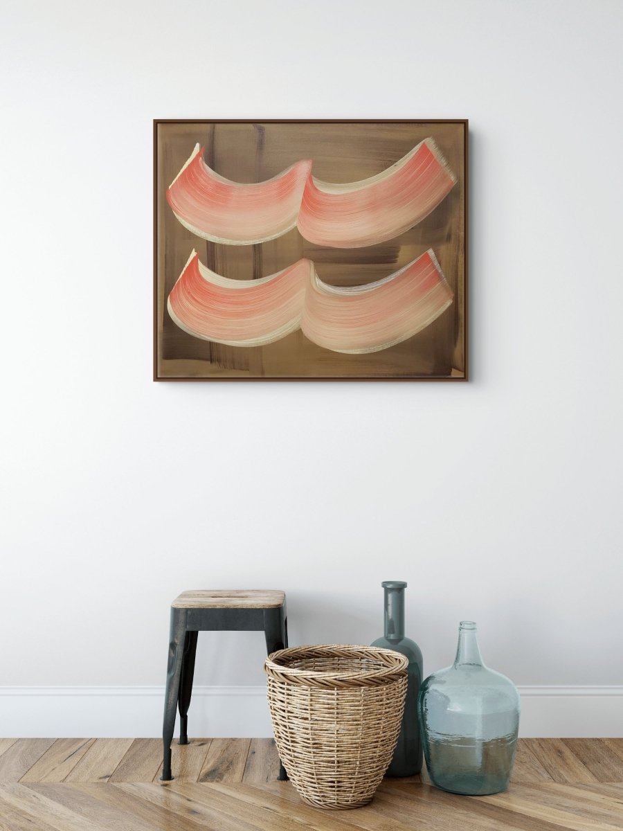 Part & Parcel - by Anne Russinof - Abstract Painting - Ideelart