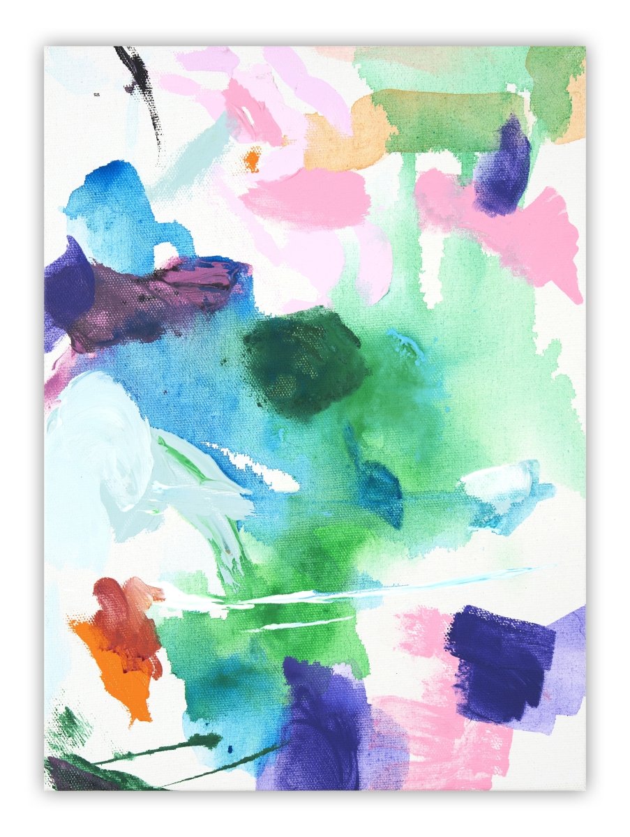 Perfect Coincidence 42 - by Kyong Lee - Abstract Painting - Ideelart