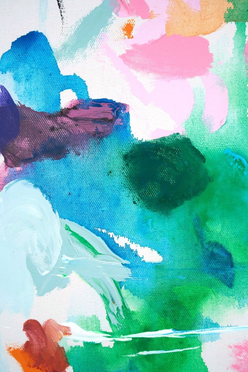 Perfect Coincidence 42 - by Kyong Lee - Abstract Painting - Ideelart