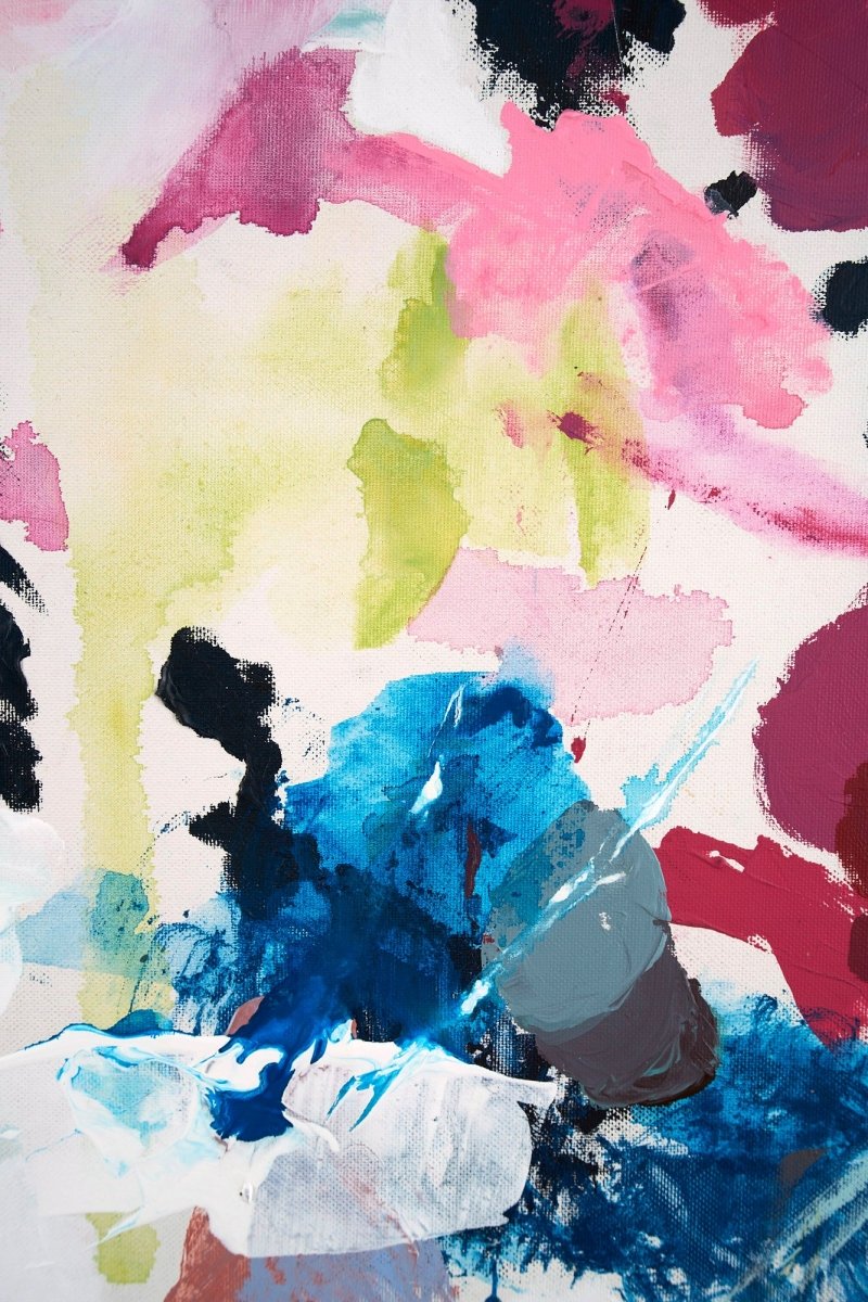 Perfect Coincidence 47 - by Kyong Lee - Abstract Painting - Ideelart