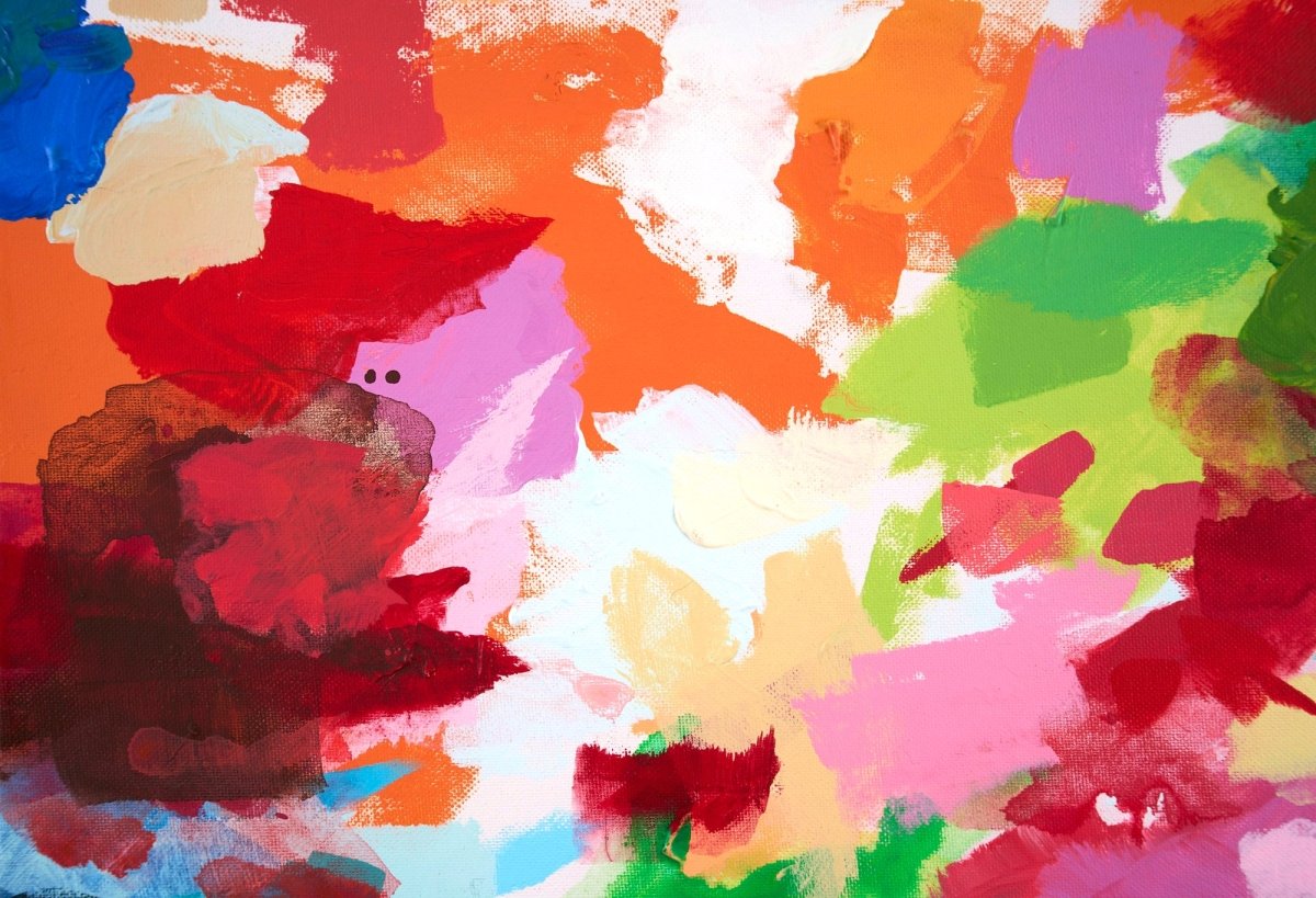 Perfect Coincidence 49 - by Kyong Lee - Abstract Painting - Ideelart