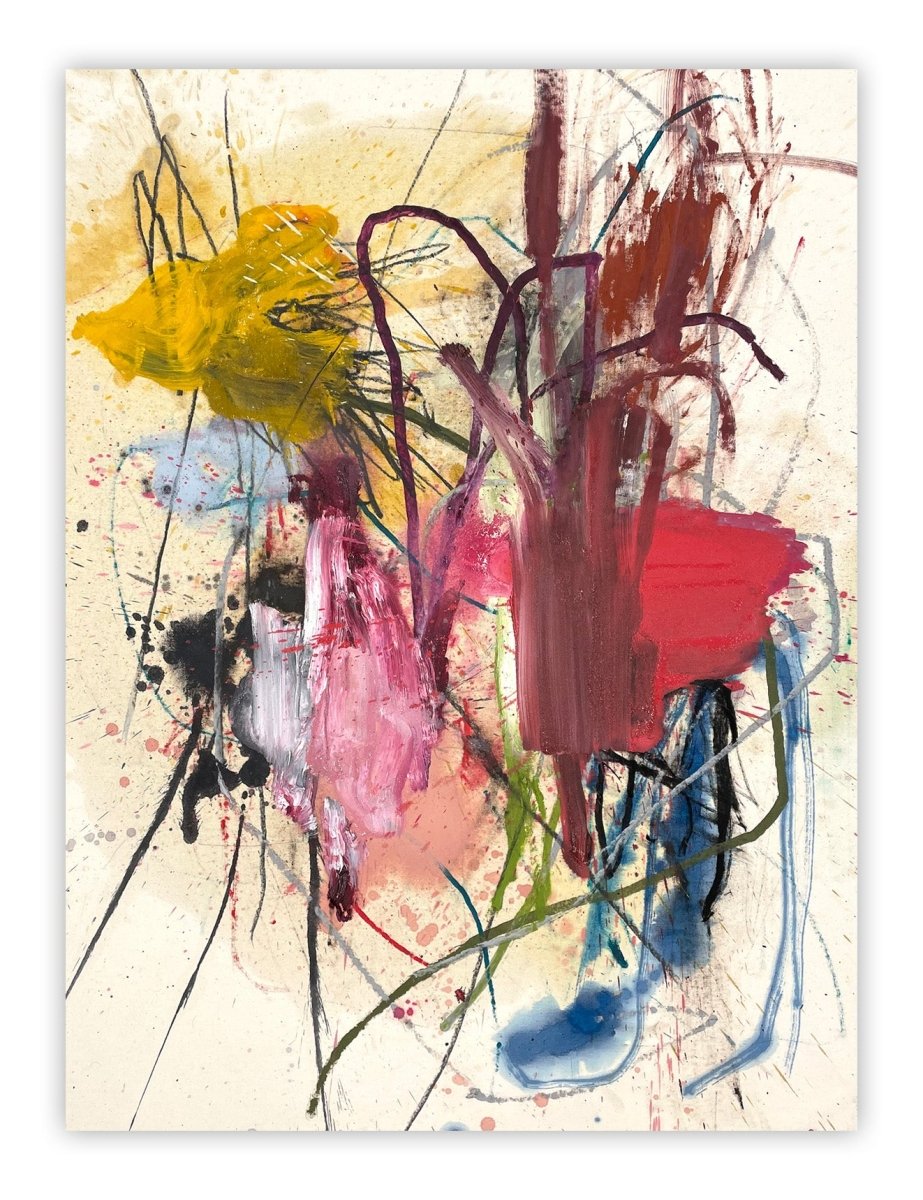 Plunged into the place where our memories are lost - by Ludovic Dervillez - Abstract Painting - Ideelart