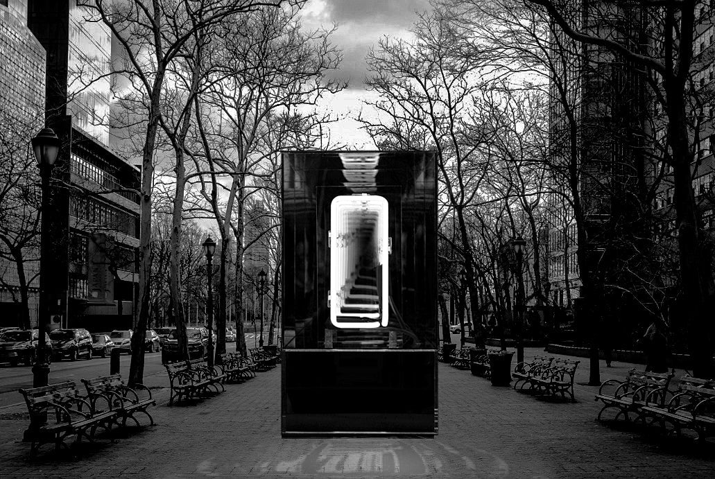 Portal for Perpetuity - by Anne Katrine Senstad - Abstract Projects - Ideelart