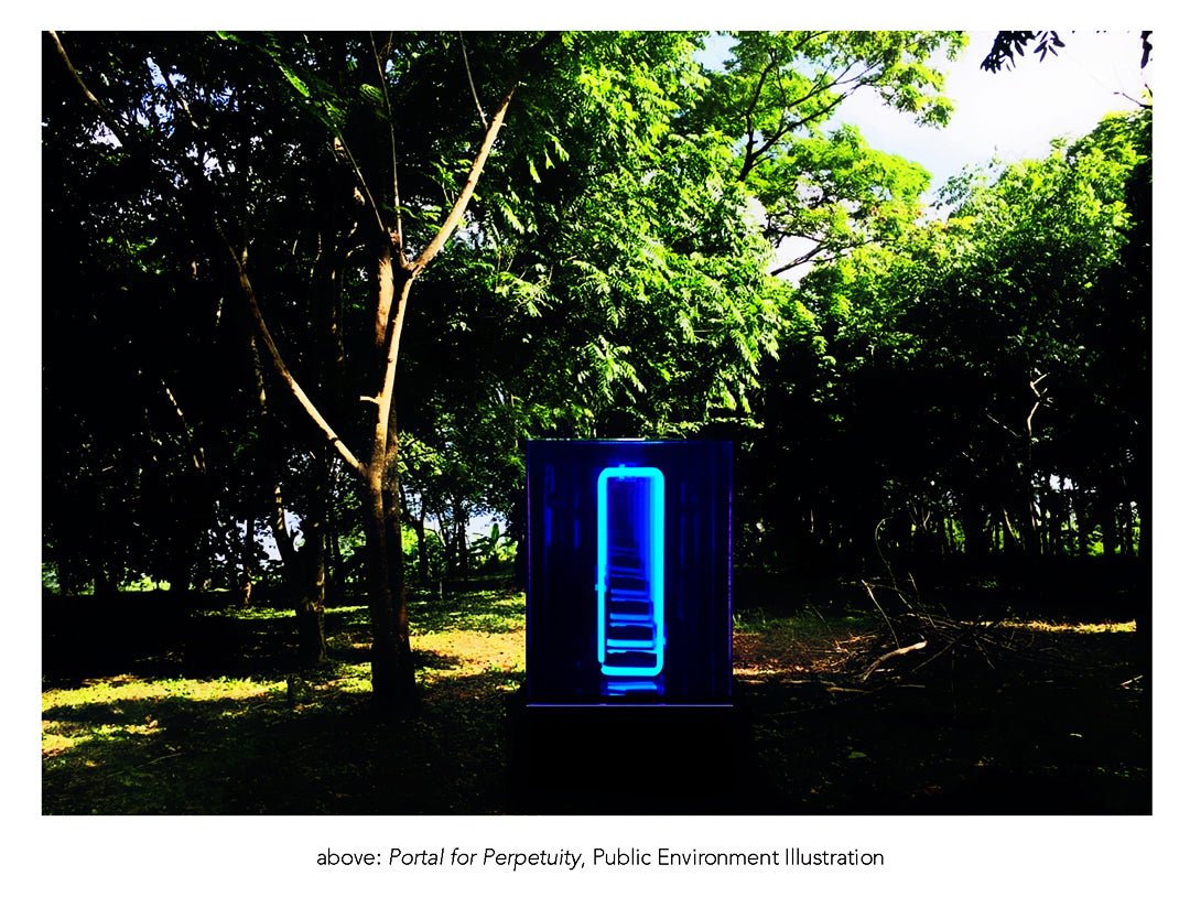 Portal for Perpetuity - by Anne Katrine Senstad - Abstract Projects - Ideelart