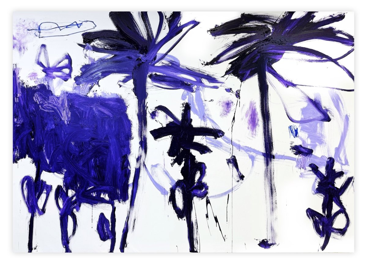 Public Trees - by Manuela Karin Knaut - Abstract Painting - Ideelart