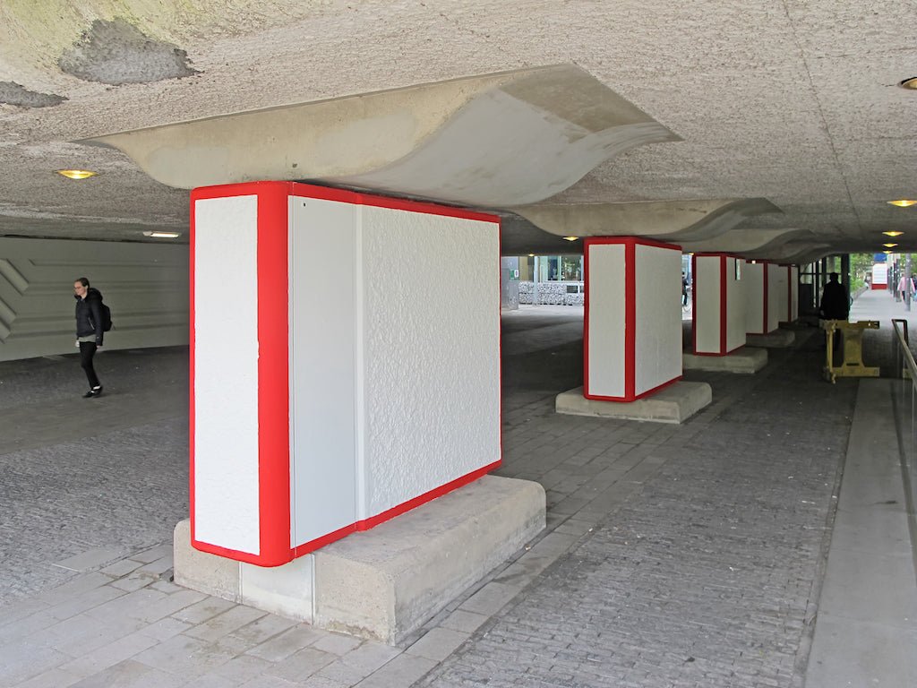 Red Frames - by Daniel Göttin - Abstract Projects - Ideelart