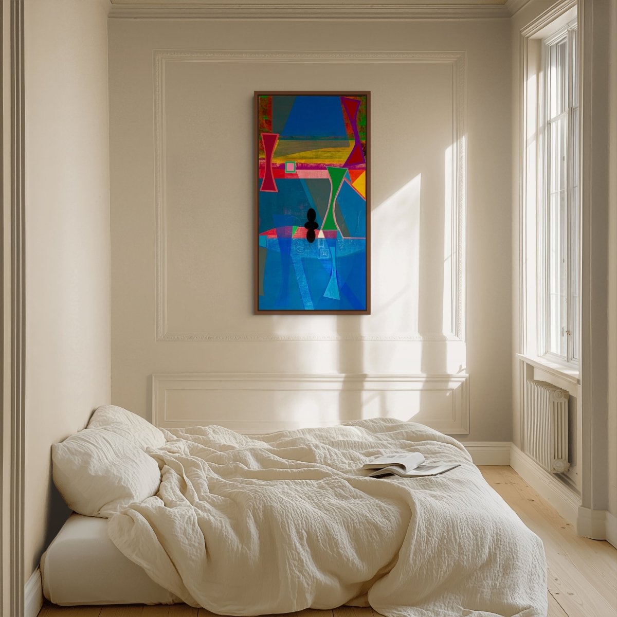 Relic: Hourglasses - by Michael Barringer - Abstract Painting - Ideelart