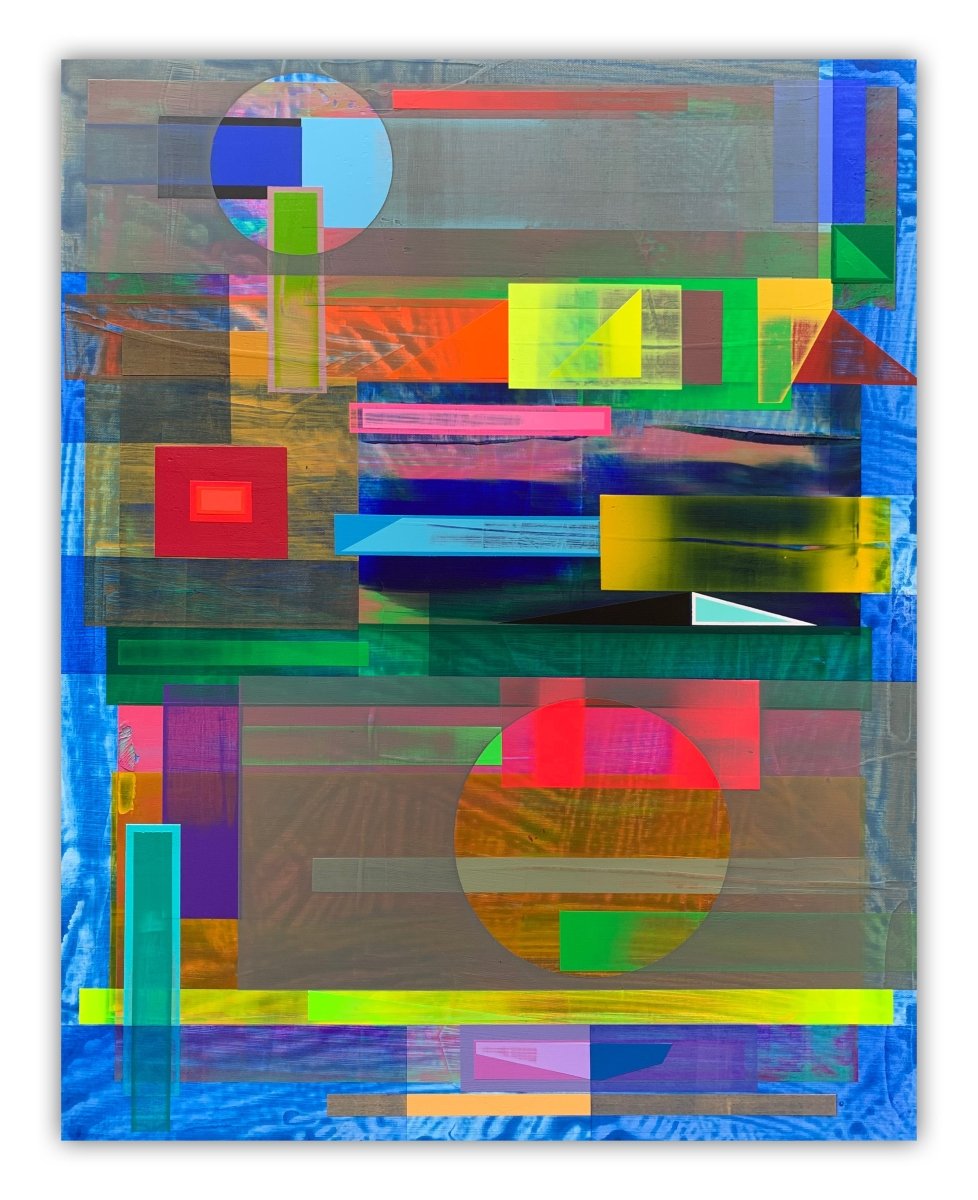 Relic: Transit II - by Michael Barringer - Abstract Painting - Ideelart