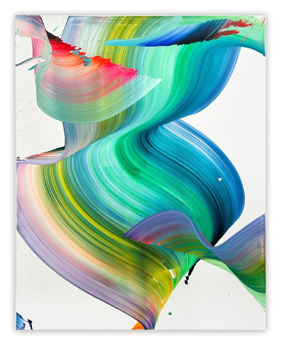 REM - by Nikolaos Schizas - Abstract Painting - Ideelart