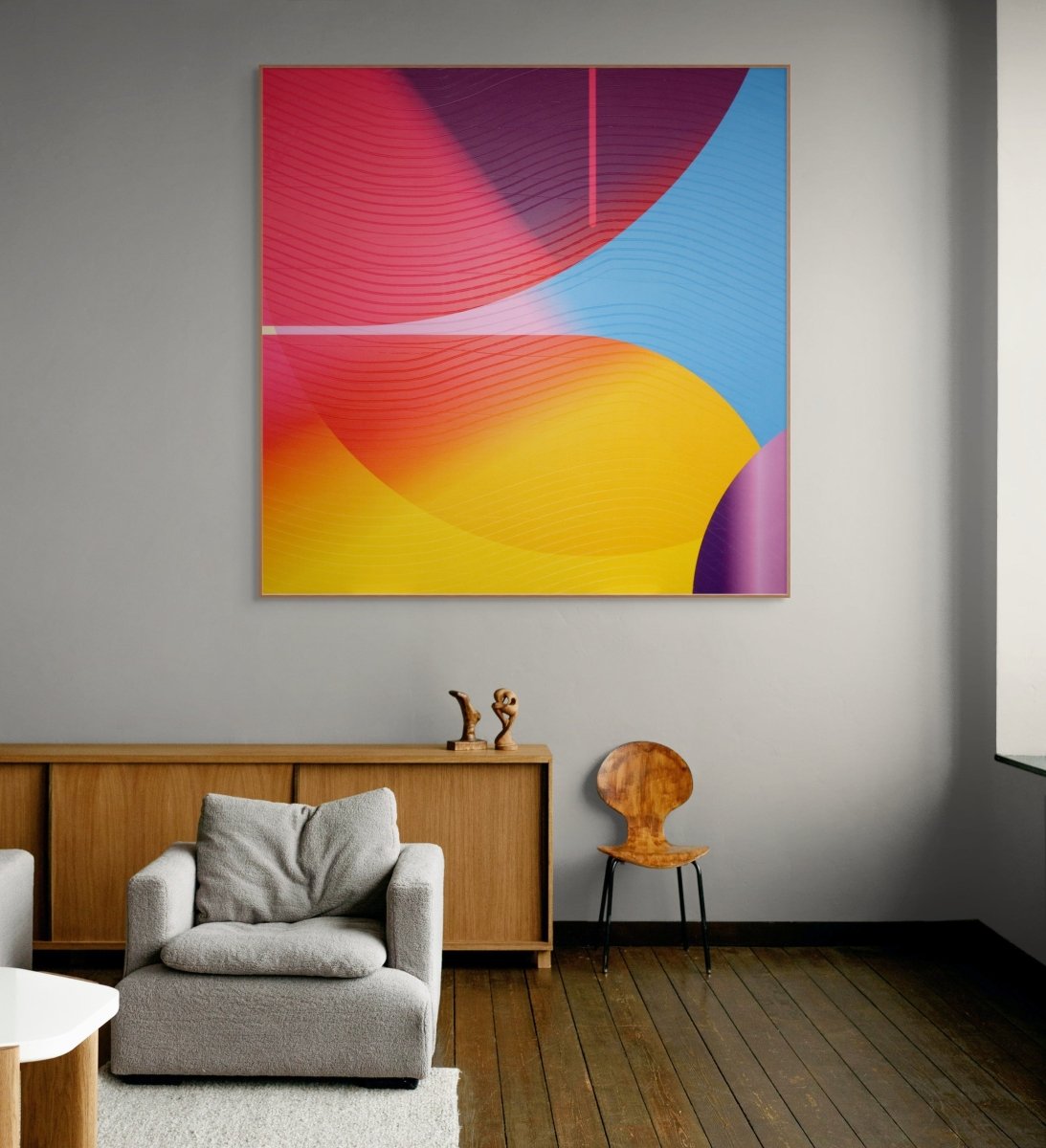 Rose shocking Améthyste Électrique Énergique - by Jerome Tham Vo My - Abstract Mixed Media - Ideelart