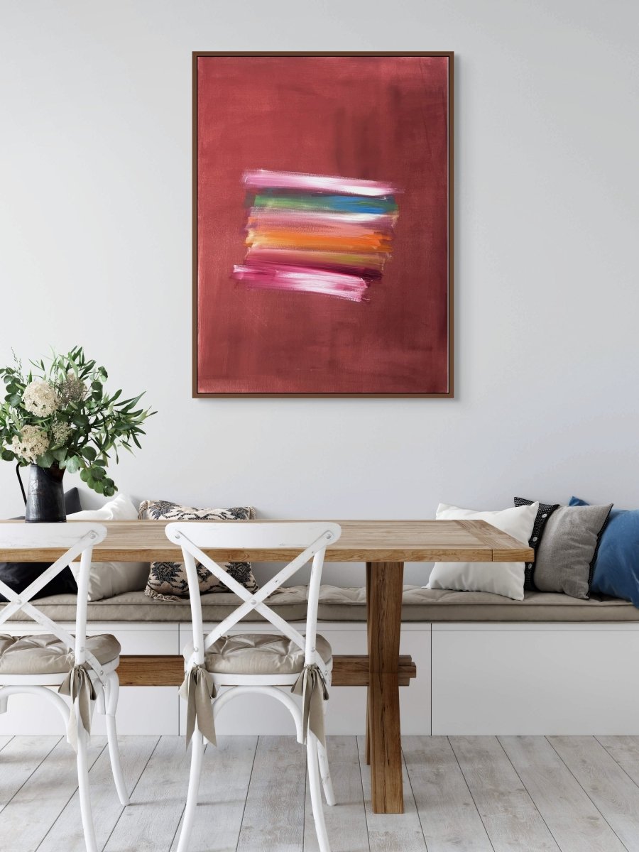 Rotten Peaches & Neon Saints - by Tommaso Fattovich - Abstract Painting - Ideelart