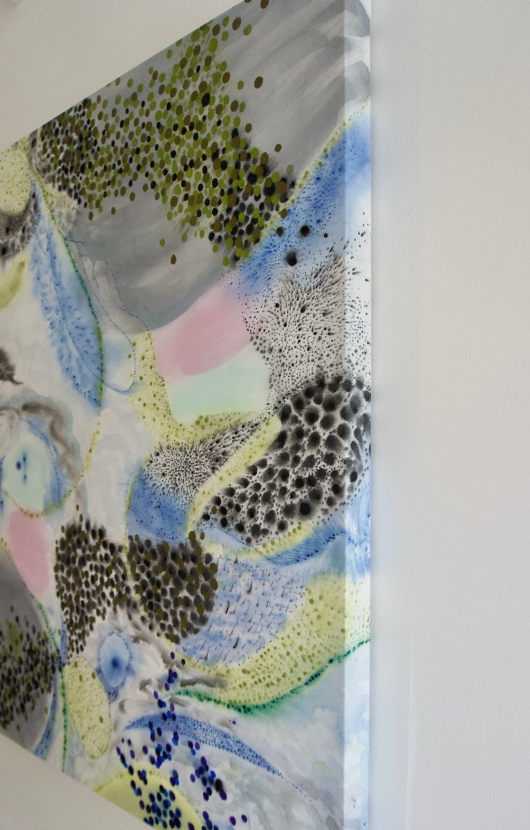Skopelos 3: Upwelling - by Jessica Snow - Abstract Painting - Ideelart