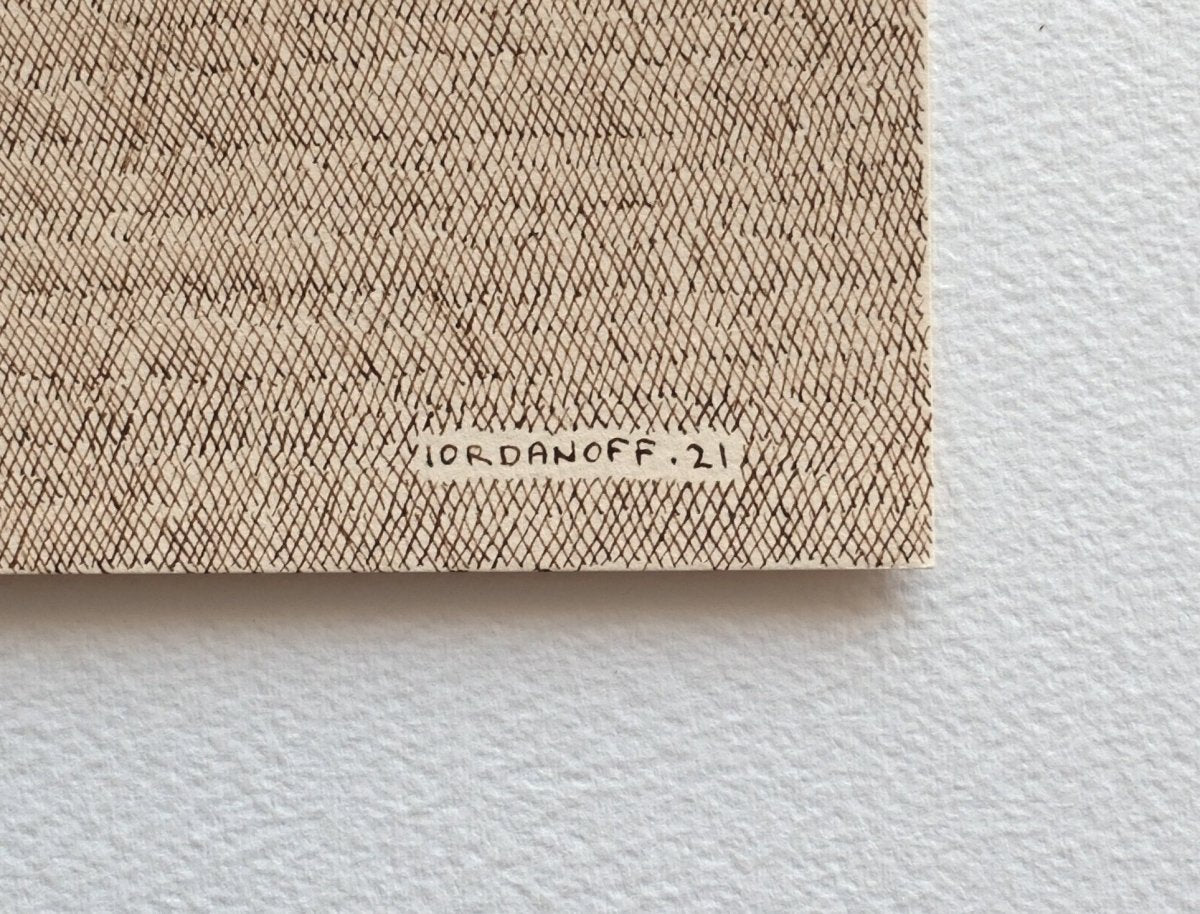 Sous l'étagère - by Jérémie Iordanoff - Abstract Painting - Ideelart