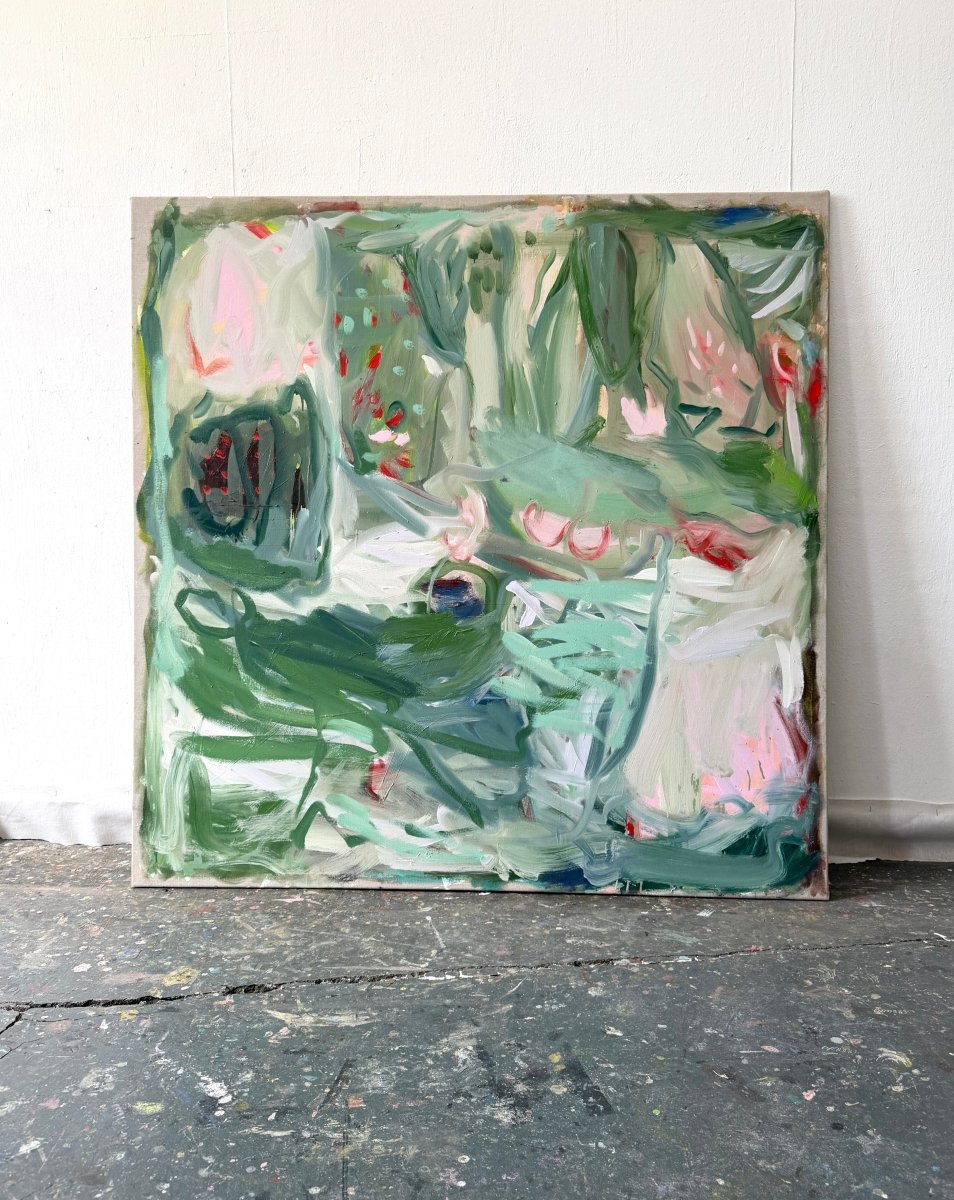 Spring Prayer - by Petra Schott - Abstract Painting - Ideelart