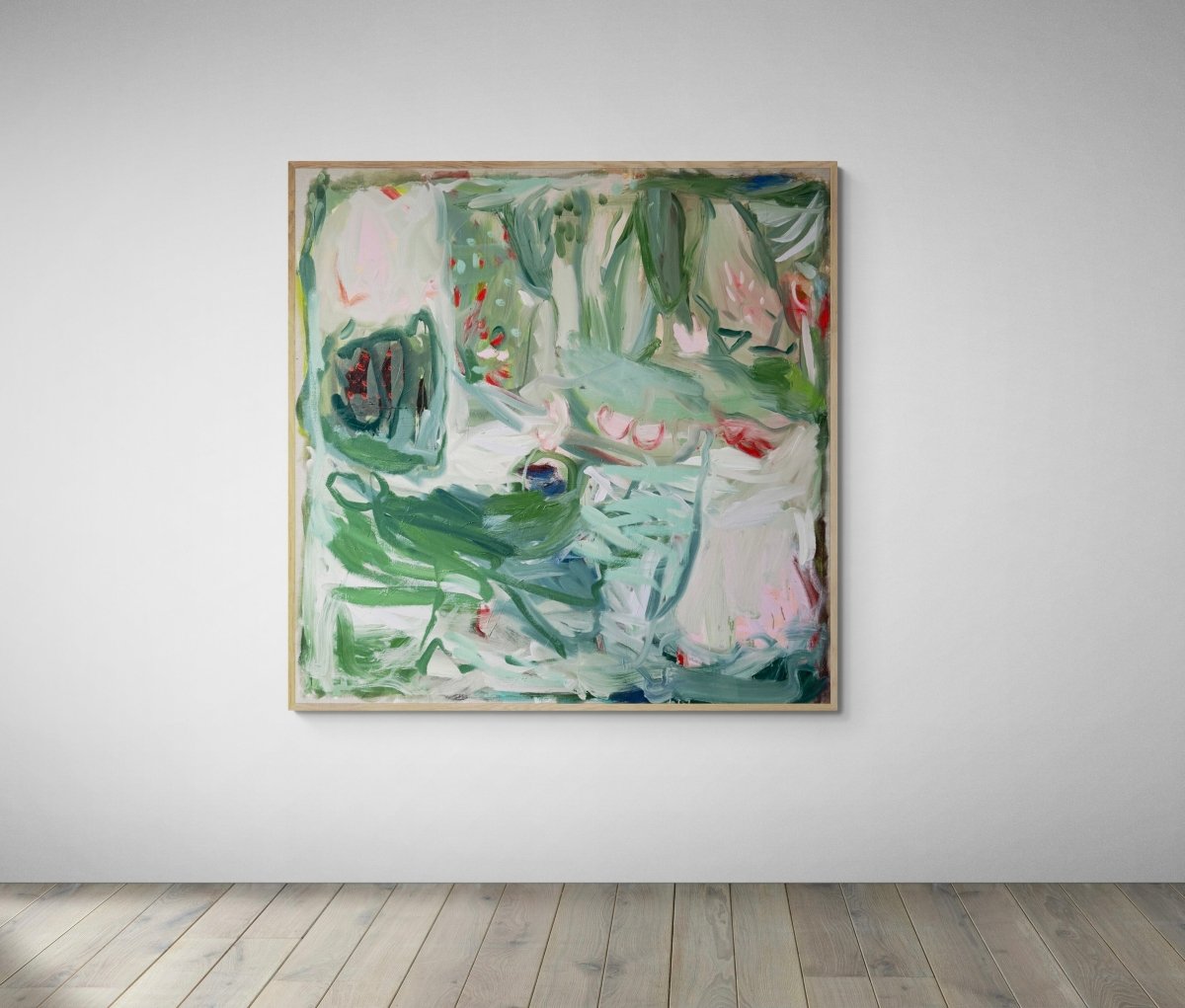 Spring Prayer - by Petra Schott - Abstract Painting - Ideelart