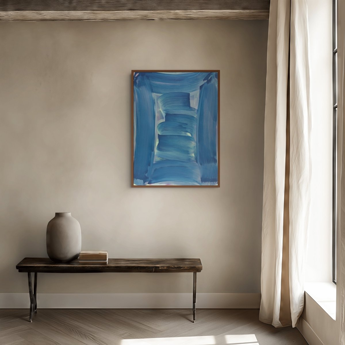 Stacked vault - by Anne Russinof - Abstract Painting - Ideelart
