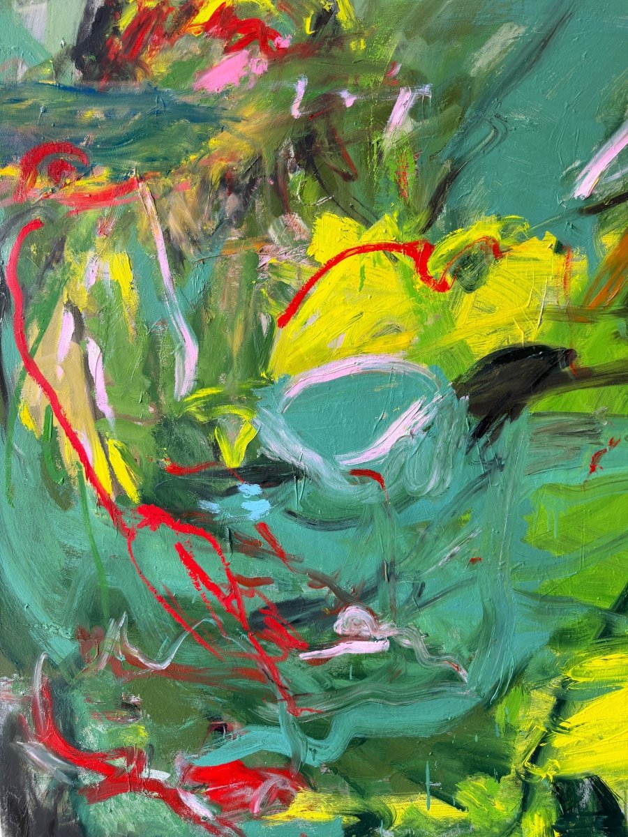 Summer Queen - by Petra Schott - Abstract Painting - Ideelart